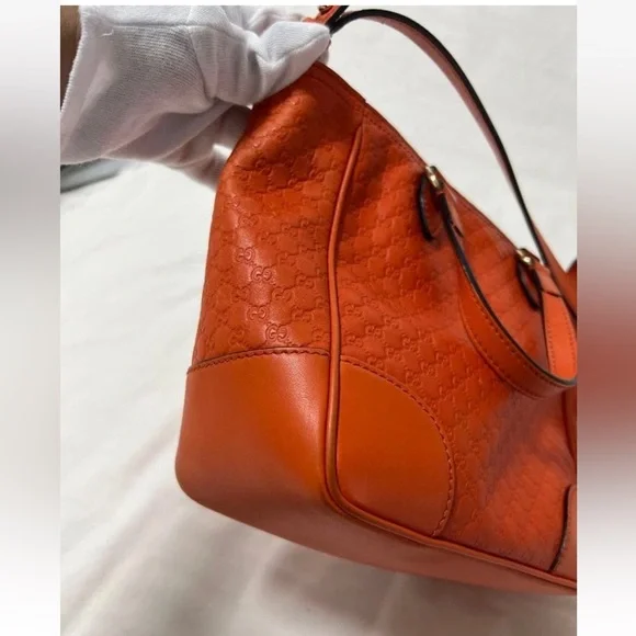 Gucci Vibrant Orange Tote Bag - Picture 10 of 16